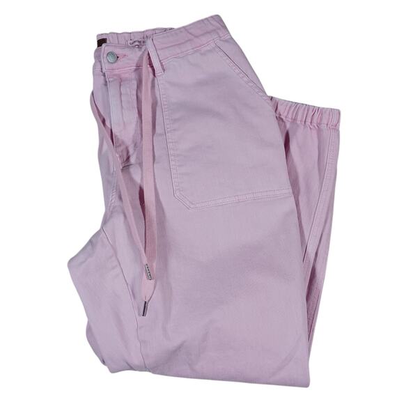 Judy Blue Pink Garment Dyed Pull On Jogger Lounge‎ Pants 16W - Picture 1 of 10